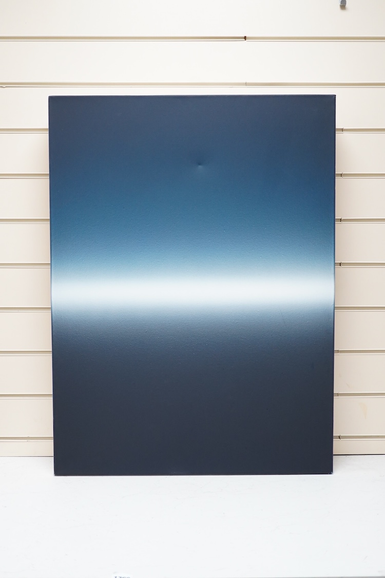 Mark Paul Perry, 'London - England the sign', signed and dated 2010 verso, oil on canvas, unframed, 80 x 60cm
